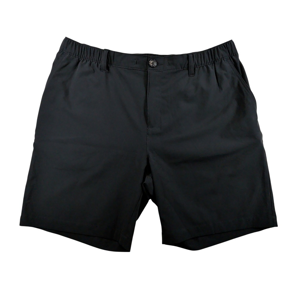 Chubbies Everywear Shorts Mens XL Black 8 Inch Inseam Hybrid Stretch Athletic